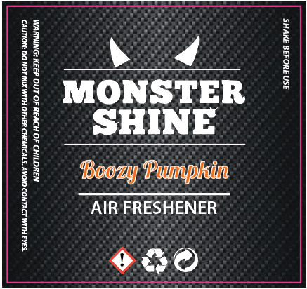 Boozy Pumpkin Air Freshener - Odour Neutraliser (Limited Edition)