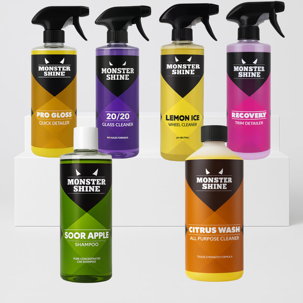 Detailing starter kit monstershine car care