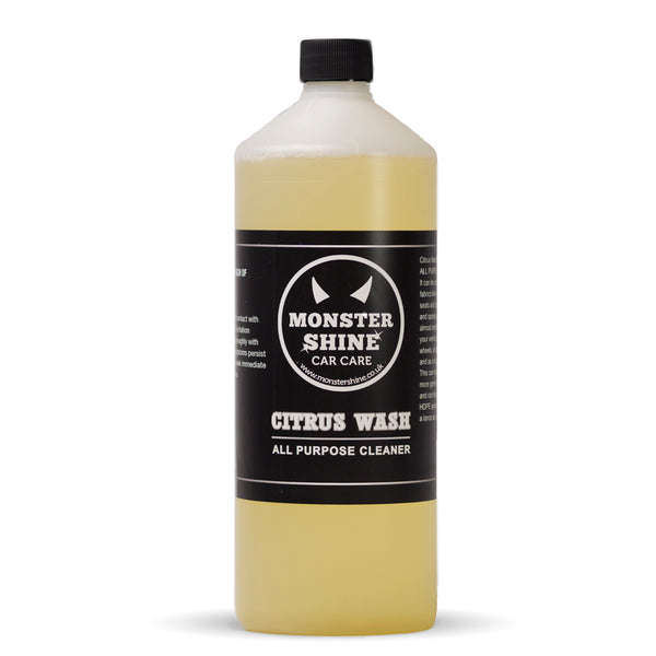 Citrus Wash Concentrated Pre Wash & APC MonsterShine Car Care UK