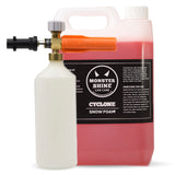 Monstershine Pro HD Snow Foam Lance and 5 Litres Cyclone Snow Foam - Monstershine Car  Care