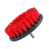 Carpet Brush with Drill Attachment - Red - Hard - Monstershine Car  Care